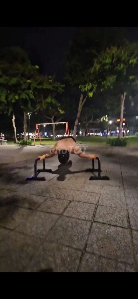 Cặp parallet Calisthenics Kim loại 45cm. Mua bán Đồ thể thao, Dã ngoại tại Thành phố Huế Thừa Thiên Huế được đăng bởi đừnghỏitêntui hình 1