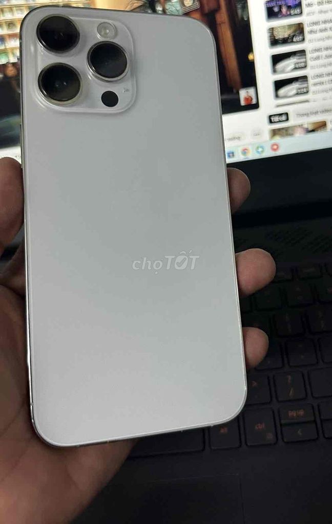 iPhone 14 Pro 128GB Trắng Mất Face ID, xước fim. Mua bán Điện thoại tại Quận Tân Bình Tp Hồ Chí Minh được đăng bởi Tên chưa cung cấp hình 1