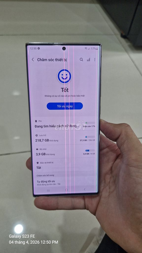 Samsung Galaxy Note 20 Ultra 256GB Bạc. Mua bán Điện thoại tại Huyện Đông Anh Hà Nội được đăng bởi Anh Tuấn Nguyễn hình 1