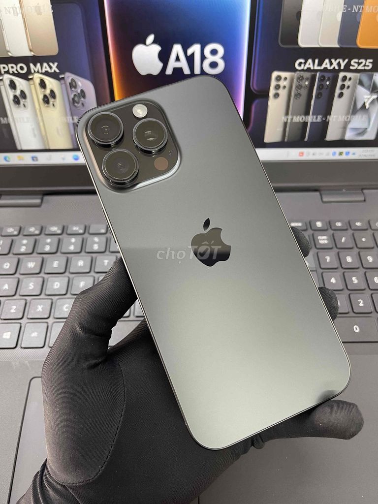 Apple iPhone 16ProMax 256GB ĐEN. MÁY ĐẸP KENG 99%. Mua bán Điện thoại tại Thành phố Biên Hòa Đồng Nai được đăng bởi DT MOBILE BIÊN HOÀ hình 1