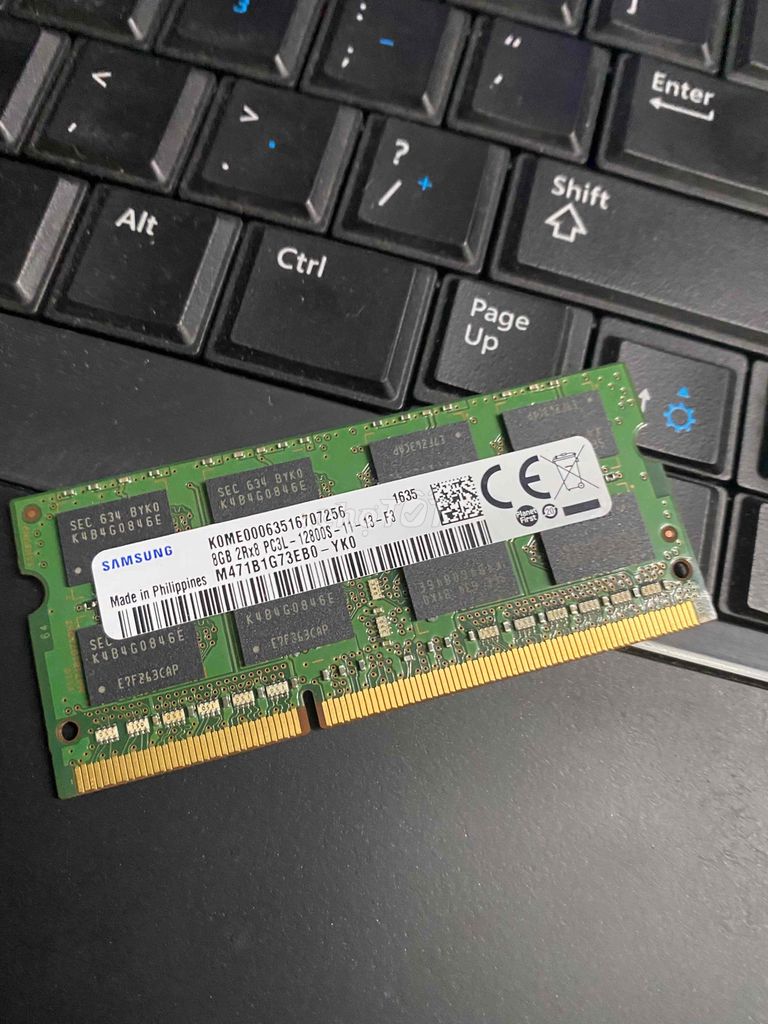 Ram Laptop 8G Samsung ddr3L bus 1600mhz hàng us