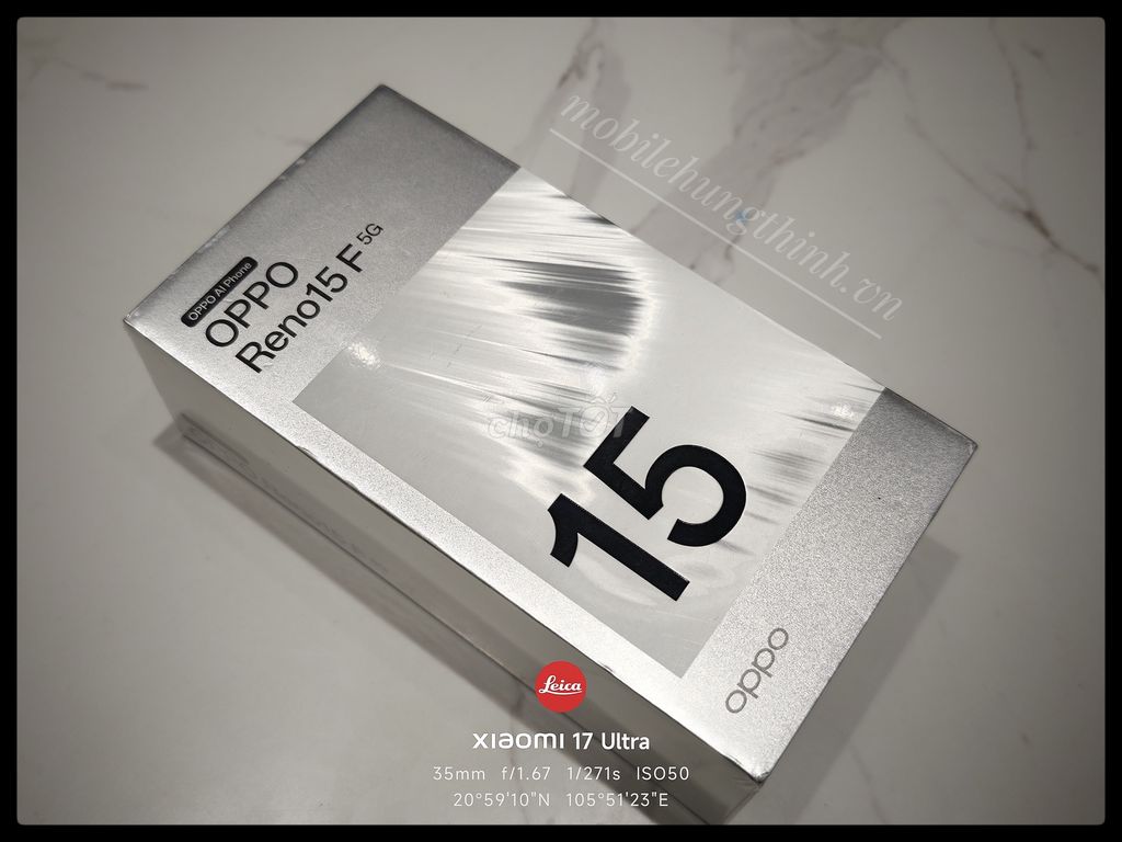 Oppo Reno 15F 256GB Xanh Mới Tinh hàng chính hãng. Mua bán Điện thoại tại Quận Hoàng Mai Hà Nội được đăng bởi mobilehungthinh hình 1