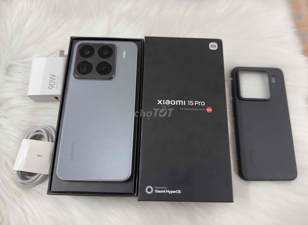 Xiaomi 15 Pro 12Gam 256GB Xám like new ken 99. Mua bán Điện thoại tại Quận Ninh Kiều Cần Thơ được đăng bởi ĐIỆN THOẠI GIÁ TỐT UY TÍN  hình 1