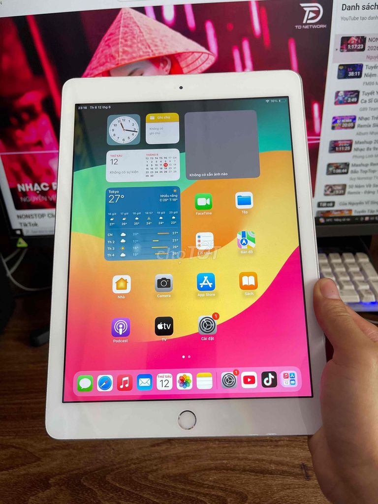 iPad Gen 6 Wifi/4G  Zin nguyên bản. Mua bán Máy tính bảng tại Quận Lê Chân Hải Phòng được đăng bởi Huy Tưởng Mobile hình 1