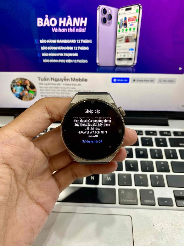 Đồng hồ HUAWEI WATCH GT 3 Pro 46mm. Mua bán Thiết bị đeo thông minh tại Quận 3 Tp Hồ Chí Minh được đăng bởi Tuấn Nguyễn hình 1