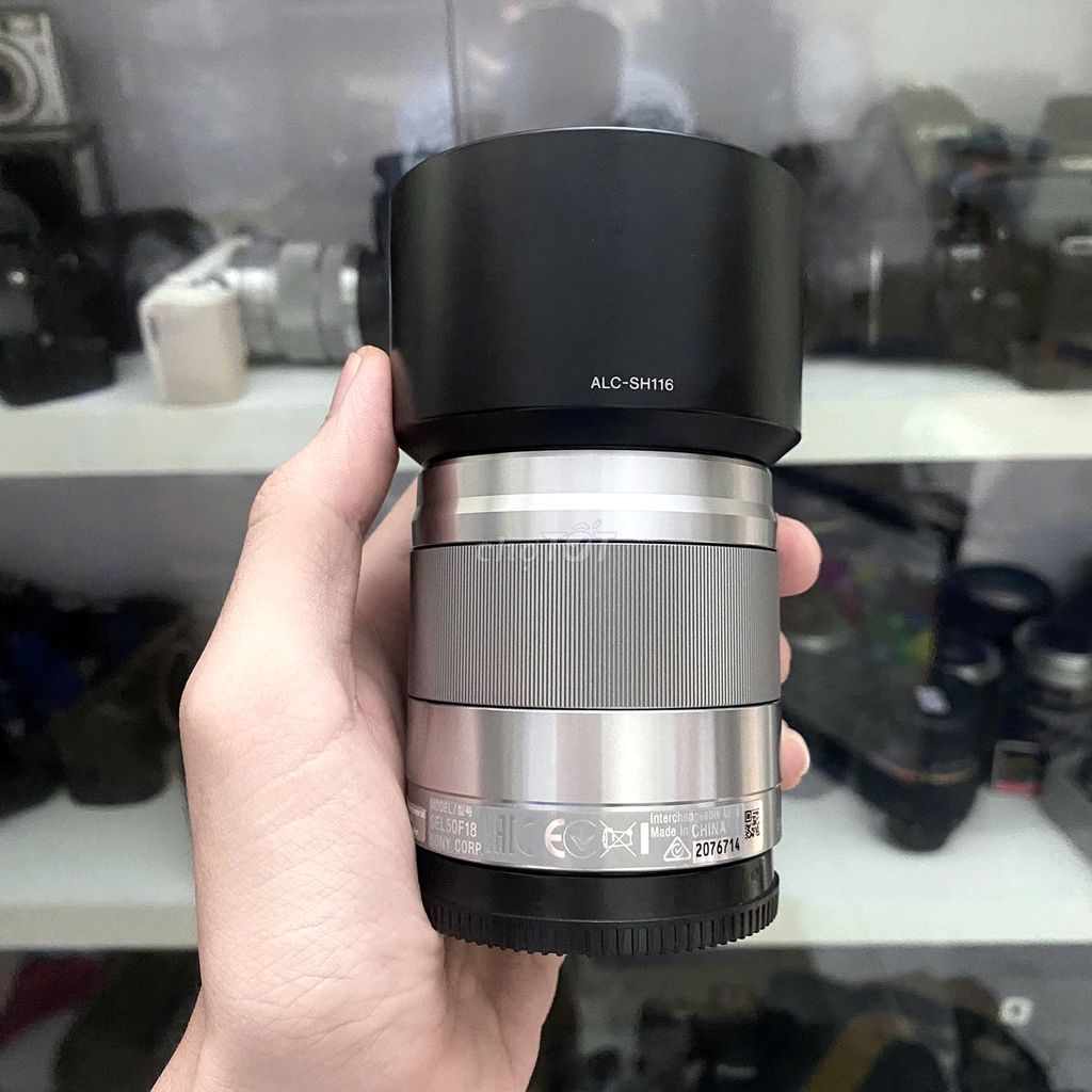 Ống kính Sony SEL 50mm F1.8 Bạc. Mua bán Máy ảnh, Máy quay tại Quận Nam Từ Liêm Hà Nội được đăng bởi SON CAMERA hình 1