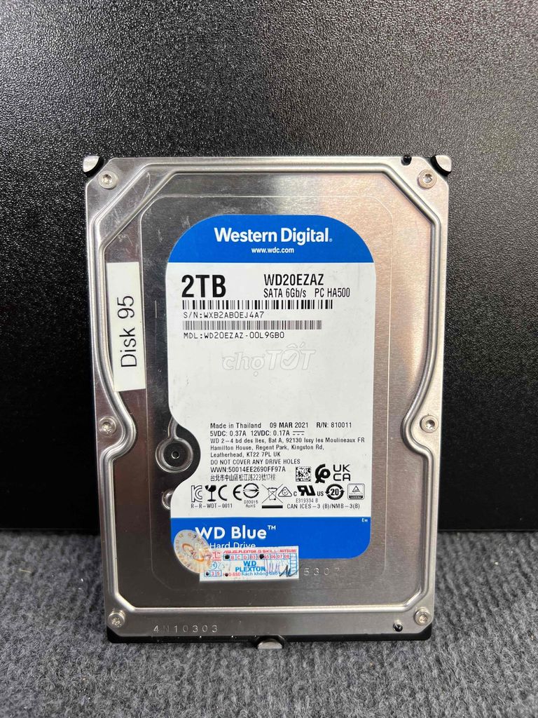 ✅ Ổ cứng 2Tb WD BLUE chuyên máy bàn, camera