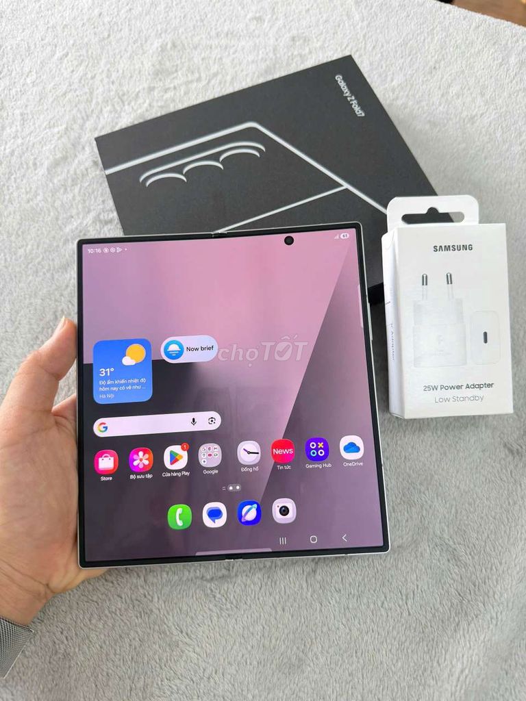 Samsung Galaxy Z Fold7 12GB/512GB Xám. Mua bán Điện thoại tại Quận Ninh Kiều Cần Thơ được đăng bởi Di Động Cần Thơ hình 1