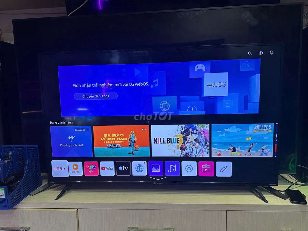 Smart Tivi 58 inch siêu khủng màn 4K remote nói . Mua bán Tivi, Âm thanh tại Quận 7 Tp Hồ Chí Minh được đăng bởi Hoàng Long Tivi  hình 1