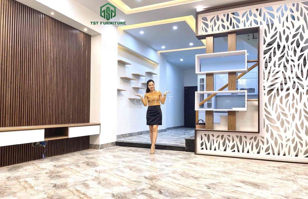 Thiết kế nội thất phòng khách sang xịn mịn. Dịch vụ tại Quận Thanh Khê Đà Nẵng được đăng bởi Nội thất bếp trọn gói TST  hình 1