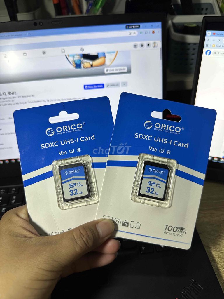 Thẻ nhớ Orico 32GB 100MB/s. Mua bán Máy ảnh, Máy quay tại Quận 7 Tp Hồ Chí Minh được đăng bởi Lê Đức hình 1