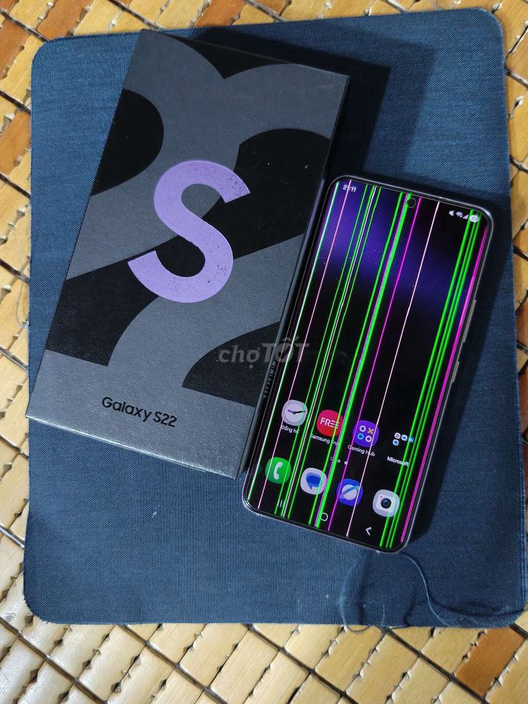 Samsung S22 Tím Màn hình sọc. Mua bán Điện thoại tại Quận Sơn Trà Đà Nẵng được đăng bởi Drew Lee hình 1