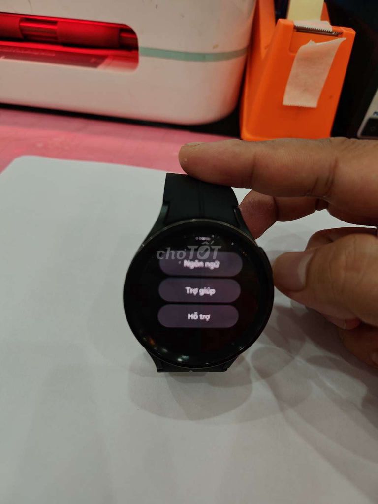 Samsung Galaxy Watch 5 Pro Đen. Mua bán Thiết bị đeo thông minh tại Quận 12 Tp Hồ Chí Minh được đăng bởi Iphone Chính Hãng  hình 1