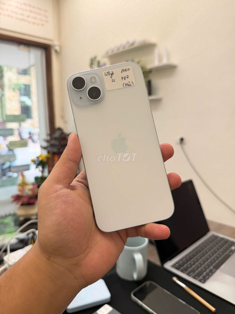 iPhone 15 Plus 128GB Xanh Zin đẹp . Giá HSSV. Mua bán Điện thoại tại Quận Đống Đa Hà Nội được đăng bởi H iStore hình 1