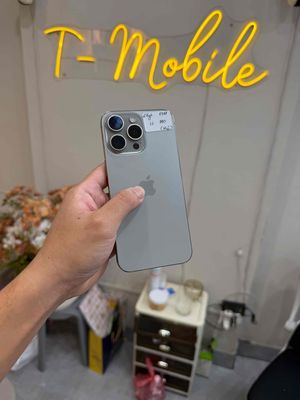 15 Promax 256Gb Quốc Tế zin all vỏ đẹp titan