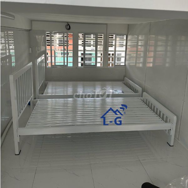 Giường sắt#Giường sắt#Giường sắt#Giường sắt new#. Mua bán Giường, chăn ga gối nệm tại Huyện Cần Giờ Tp Hồ Chí Minh được đăng bởi NỘI THẤT LÂM GIA PHÁT  hình 1
