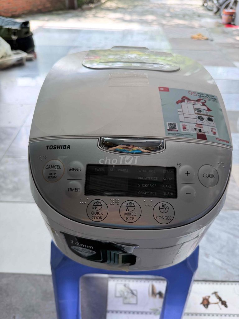 Nồi cơm điện Toshiba RC-18DH2PV. Mua bán Bếp, lò, đồ điện nhà bếp tại Thành phố Thủ Đức Tp Hồ Chí Minh được đăng bởi Điện Máy Giá Kho hình 1