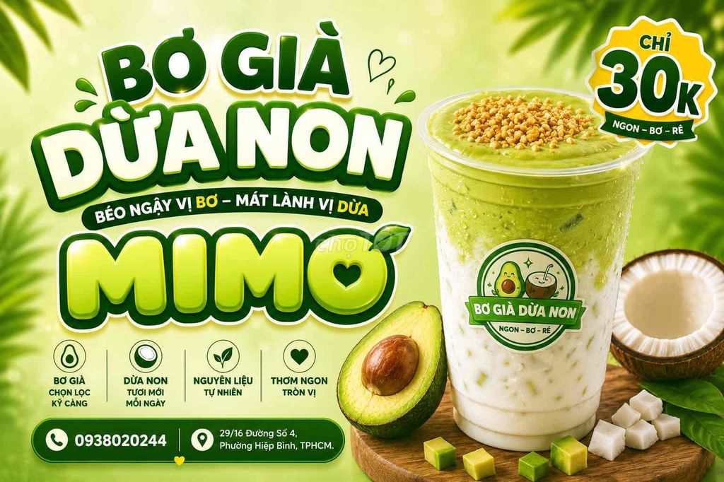 Bơ dừa non béo thơm dẻo dai giòn. Mua bán Đồ ăn, thực phẩm và các loại khác tại Thành phố Thủ Đức Tp Hồ Chí Minh được đăng bởi Trang Huỳnh hình 1