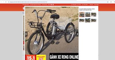 Xe điện 3 bánh. Mua bán Xe điện tại Huyện Chợ Mới An Giang được đăng bởi Nguyễn Thị Ánh Tuyết