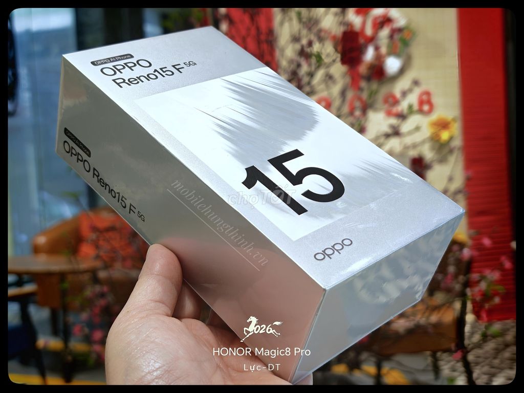 Oppo Reno 15F 256GB Xanh hàng chính hãng mới. Mua bán Điện thoại tại Quận Hoàng Mai Hà Nội được đăng bởi mobilehungthinh hình 1