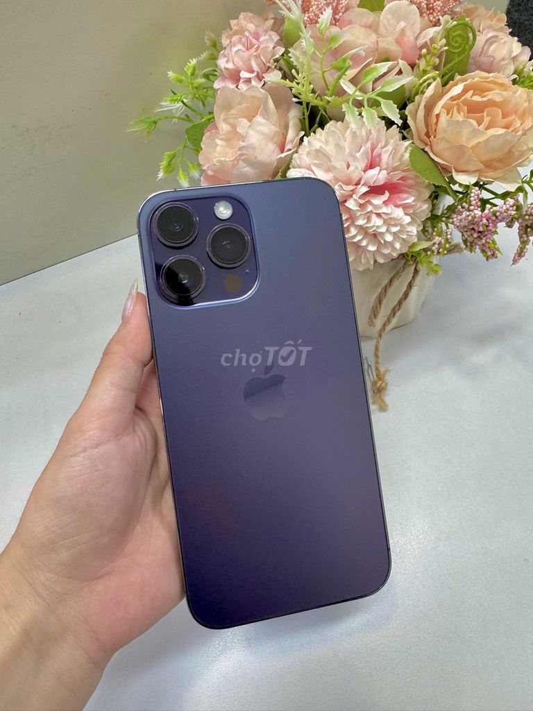 IPhone 14 Promax Tím LL 128G pin 85%. Mua bán Điện thoại tại Quận 1 Tp Hồ Chí Minh được đăng bởi Bùi Minh Trí hình 1