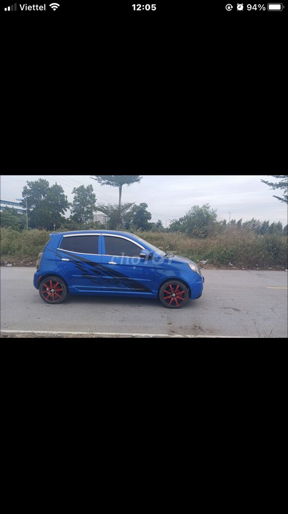 Kia Morning 2008 Số tự động Xanh. Mua bán Ô tô tại Thành phố Chí Linh Hải Dương được đăng bởi Nguyễn Văn Dũng hình 1