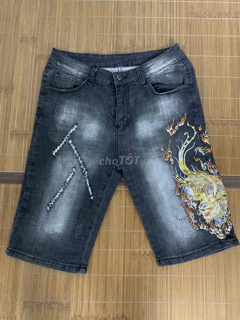 Bán quần bò lửng đính đá hình thêu sezi 29-30. Mua bán Quần áo tại Quận Hải An Hải Phòng được đăng bởi Nguyễn Cương hình 1