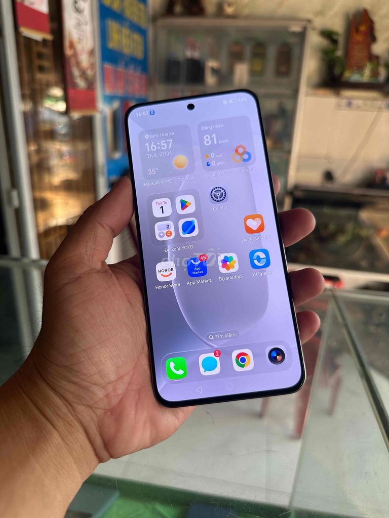 Honor 300 256GB màu bạc sắc. Mua bán Điện thoại tại Huyện Củ Chi Tp Hồ Chí Minh được đăng bởi nguyễn quốc Thắng hình 1