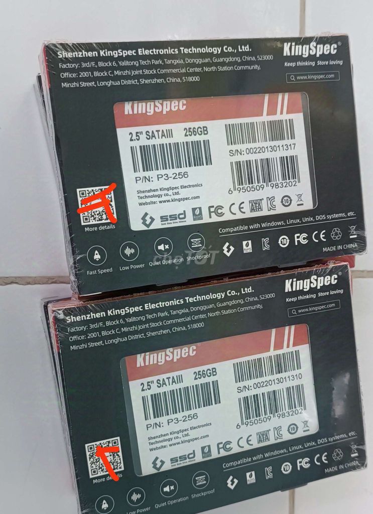 🇻🇳Ssd new 256gb sẵn win office kèm cáp sata