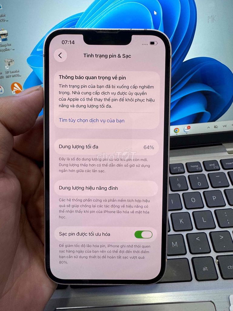Apple iPhone 13 128GB Hồng. Mua bán Điện thoại tại Quận 6 Tp Hồ Chí Minh được đăng bởi QUỐC THIÊN BÁN GÓP 0 ĐỒNG  hình 1