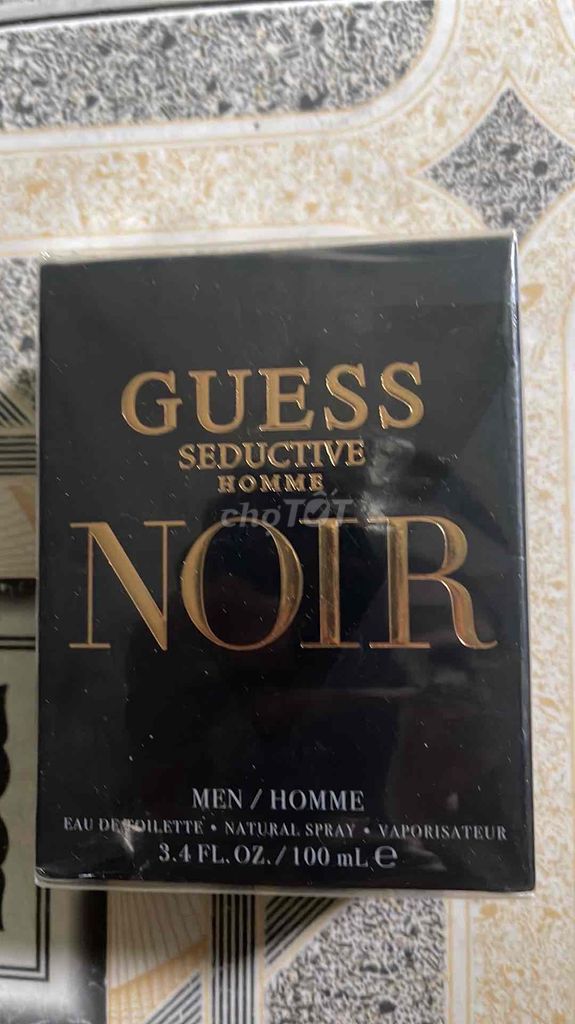 Nước Hoa Guess Seductive Homme Noir EDT