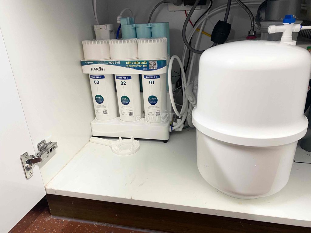 Máy lọc nước Karofi SMAX PRO V RO Trắng. Mua bán Bếp, lò, đồ điện nhà bếp tại Quận Bắc Từ Liêm Hà Nội được đăng bởi Lê Quân hình 1