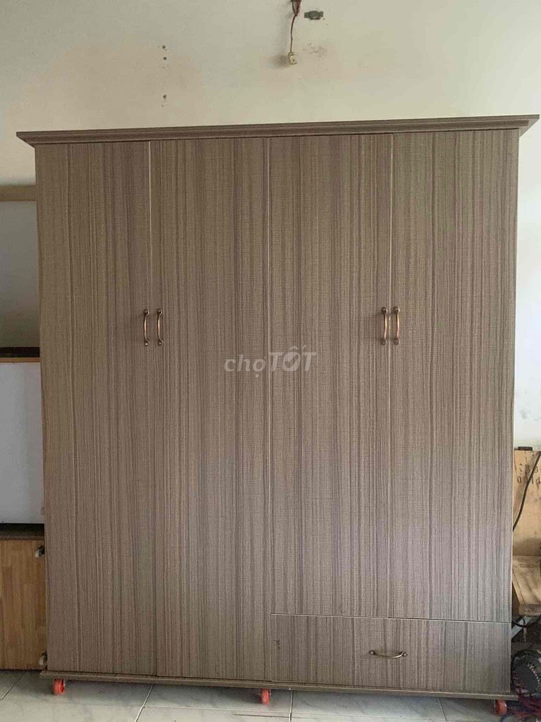 tủ quần áo gỗ mdf bền dẹp chắc chắn giá sinh viên