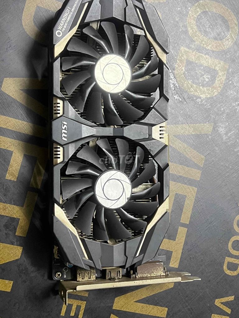 Card đồ họa MSI GTX 1060 6GB. Mua bán Linh kiện (RAM, Card...) tại Quận Hà Đông Hà Nội được đăng bởi nguyễn văn đức hình 1