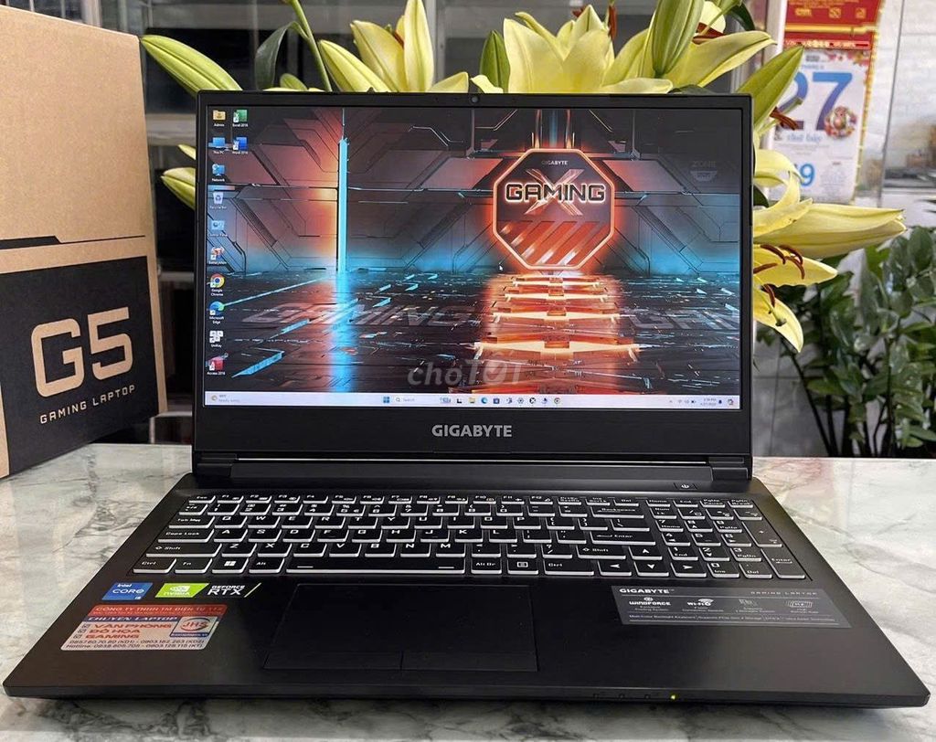 Gigabyte G5 GD-AX201NGW I5-11400H/16/512 RTX 3050. Mua bán Laptop tại Quận Tân Phú Tp Hồ Chí Minh được đăng bởi PHAN TRỌNG THIỆN hình 1