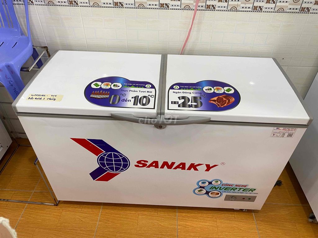 TỦ ĐÔNG/ MÁT SANAKY INVERTER 400L