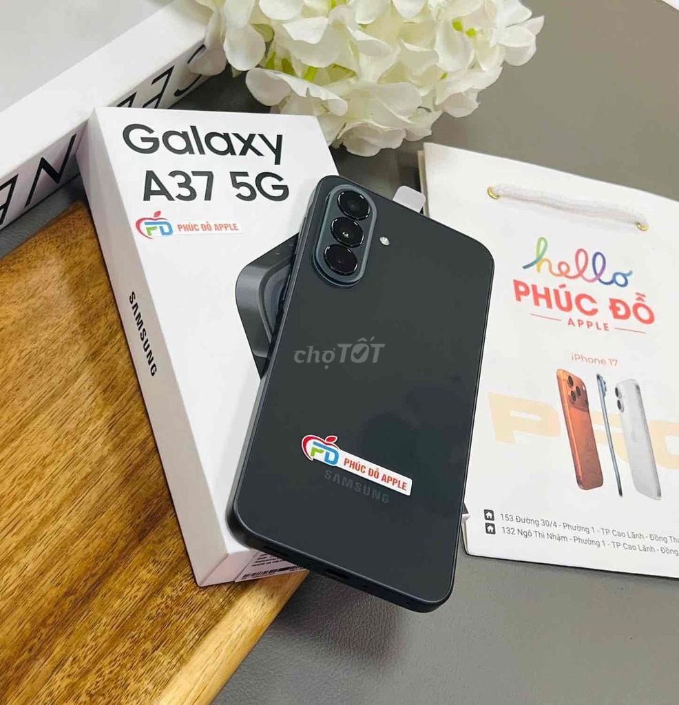 SAMSUNG A37 5G 256GB New. Mua bán Điện thoại tại Thành phố Cao Lãnh Đồng Tháp được đăng bởi PHÚC ĐỖ APPLE hình 1
