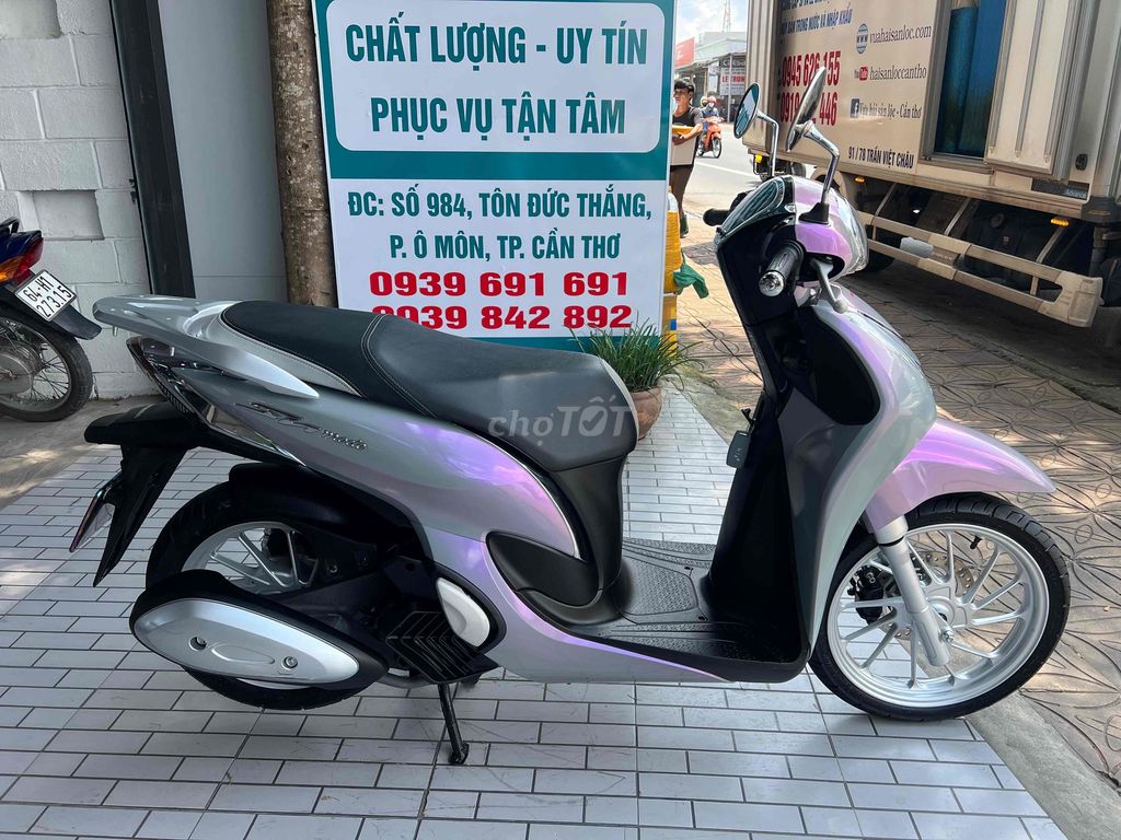 Sh mode 2024 Abs xám xi măng ánh tím như mới.. Mua bán Xe máy tại Quận Ô Môn Cần Thơ được đăng bởi Trần Tùng hình 3