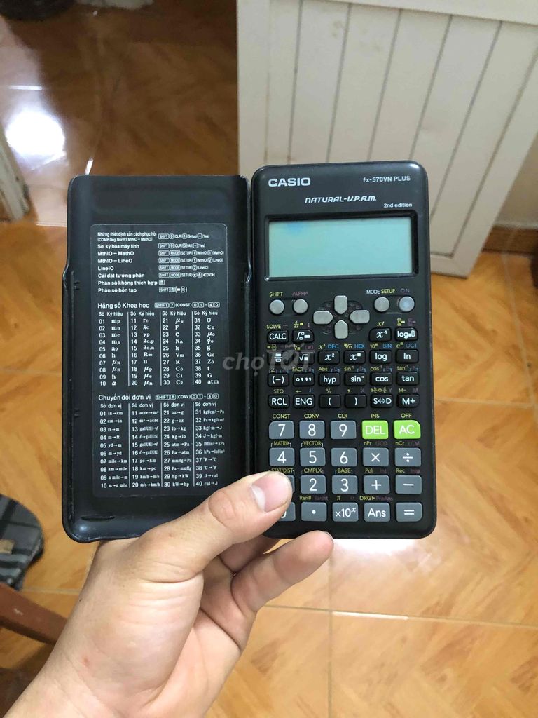 Máy tính khoa học Casio fx-570VN PLUS Đen. Mua bán Đồ dùng văn phòng tại Huyện Sóc Sơn Hà Nội được đăng bởi Đặng Trung hình 1