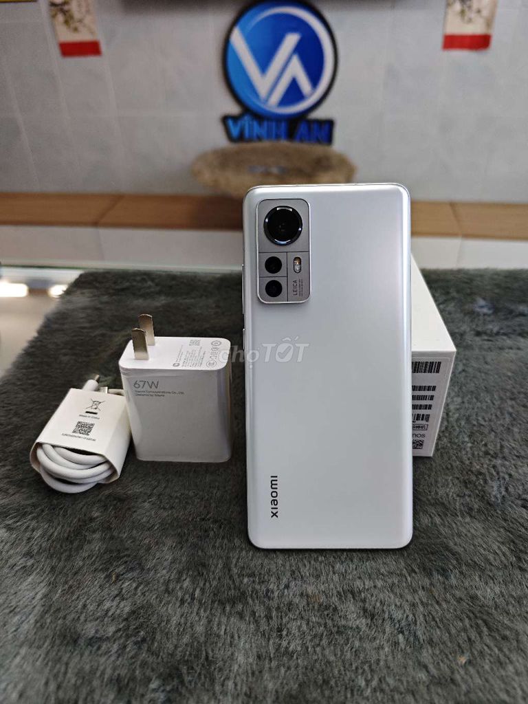 XIAOMI 12S (8/128GB) Màu Trắng Cũ 99% FULLBOX