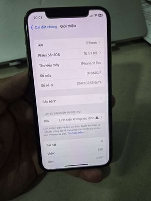 iphone 11pro lock nhật thay pin dlc + lưng zin all. Mua bán Điện thoại tại Thị xã Bến Cát Bình Dương được đăng bởi Tấn Dương