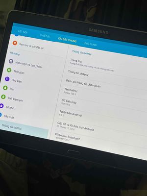 samsung tad s T805. Mua bán Máy tính bảng tại Thị xã Tân Uyên Bình Dương được đăng bởi truong