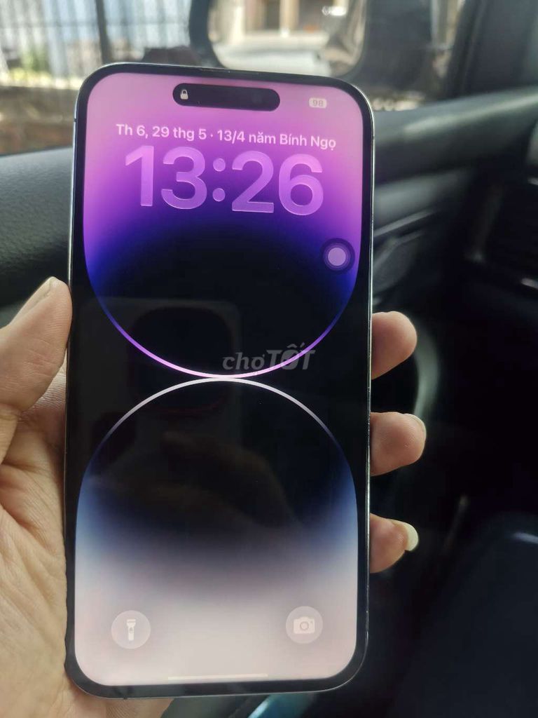 Apple iPhone 14 Pro Max Tím Đã thay màn và pin. Mua bán Điện thoại tại Thành phố Thanh Hóa Thanh Hóa được đăng bởi Tung Nguyen hình 1