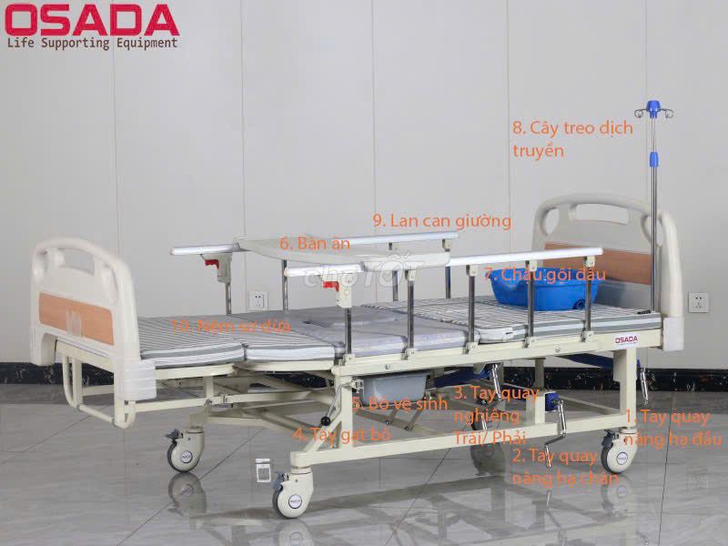 Giường bệnh đa năng - Mới 95% - Còn BH 34 tháng. Mua bán Giường, chăn ga gối nệm tại Quận Gò Vấp Tp Hồ Chí Minh được đăng bởi Kim Ngân hình 3