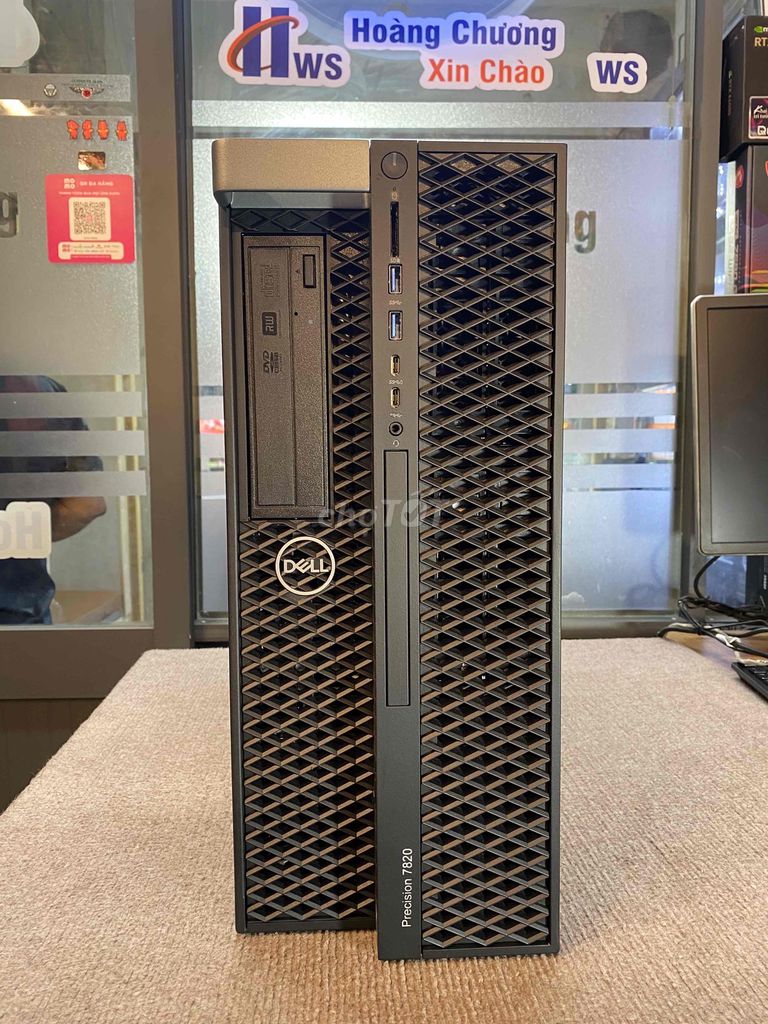 Dell T7820: 1cpu Platinum 8171M, 64G, NVMe 1.0TB