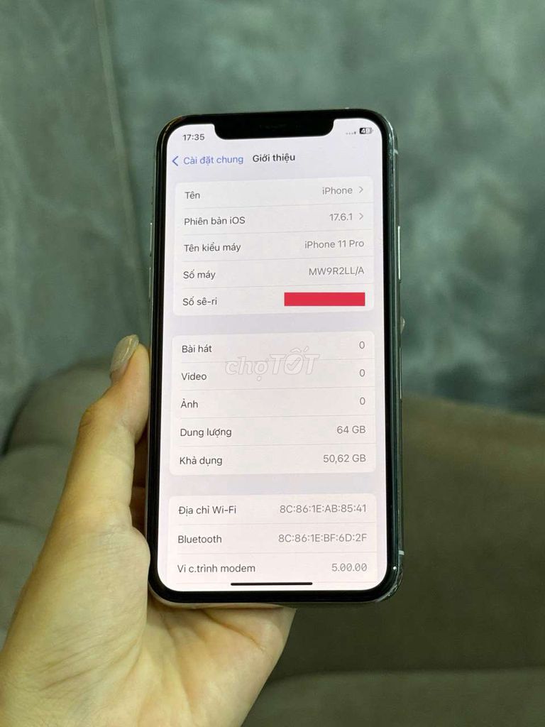 iPhone 11 Pro 64GB Trắng**