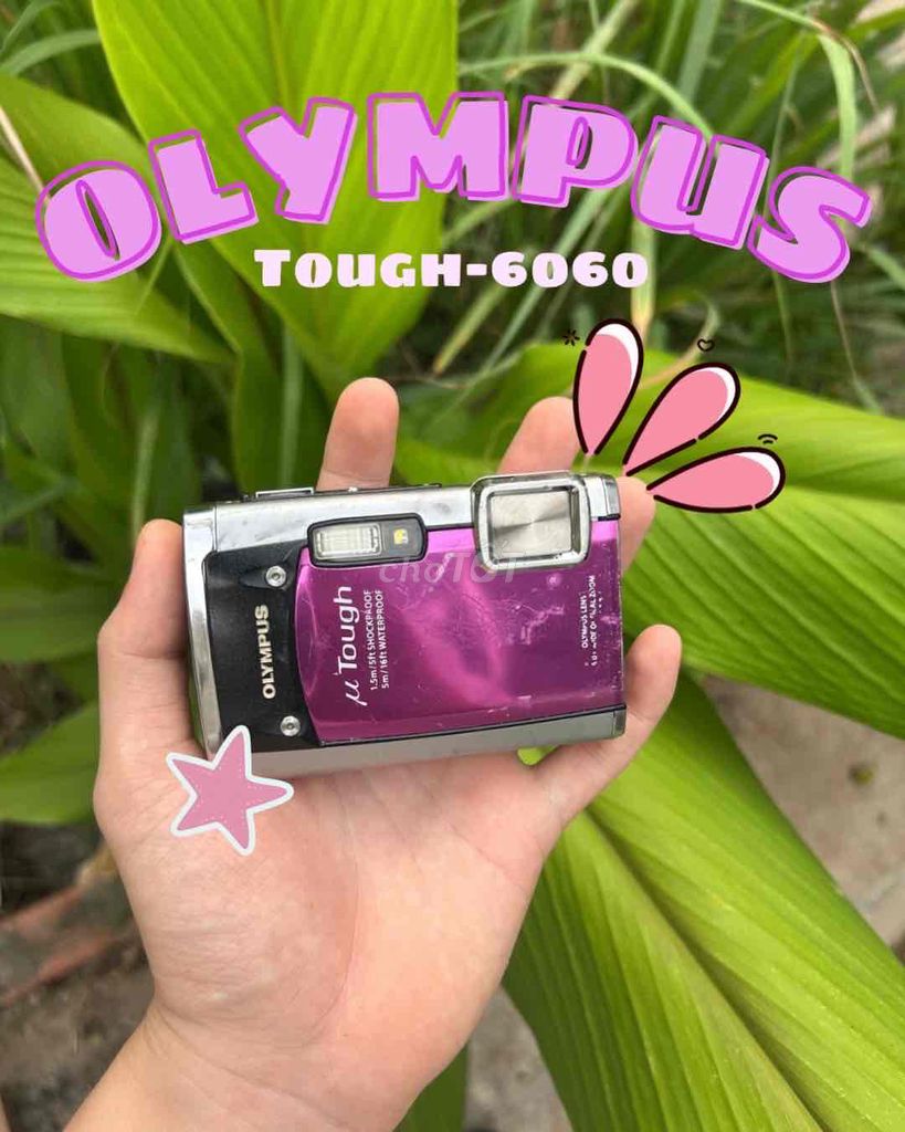 Máy ảnh Olympus Tough 6020 Hồng. Mua bán Máy ảnh, Máy quay tại Huyện Châu Thành An Giang được đăng bởi Nguyễn Thanh Trọng hình 1