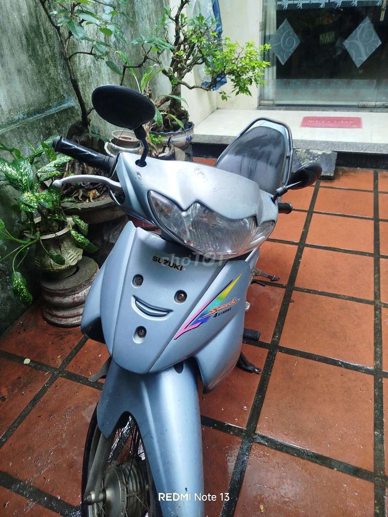 Мопед Suzuki Best серый