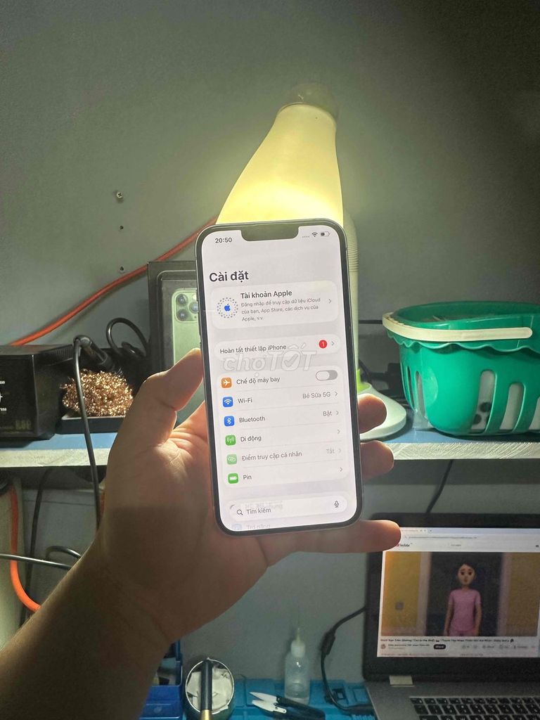 Iphone 13 Hồng Qt zin full 📱. Mua bán Điện thoại tại Quận Bình Tân Tp Hồ Chí Minh được đăng bởi Bo Táo  hình 1