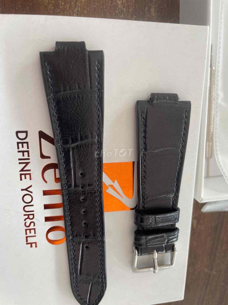 Dây đồng hồ Zenio PRX 35mm Da cá sấu Đen. Mua bán Phụ kiện thời trang khác tại Huyện Hóc Môn Tp Hồ Chí Minh được đăng bởi Thành hình 1